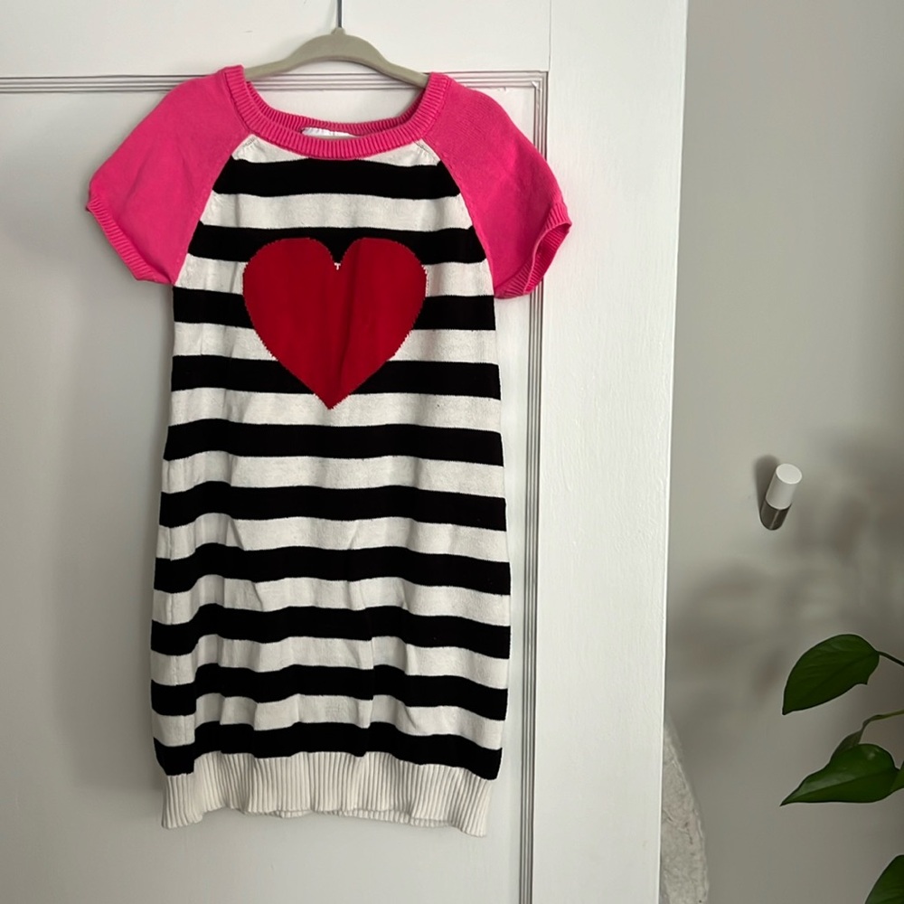 Girls heart dress by PLACE size small 5/6